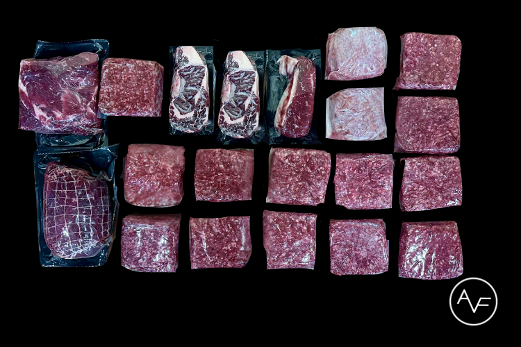 その他 BEEF Family Freezer Beef Share - 1/16 Cow - 22 lbs – Ayers Valley Farm