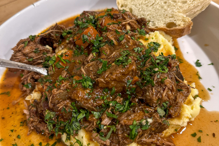 Crockpot Beef Bourguignon