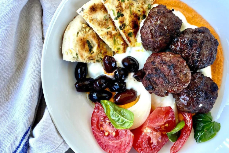 Grilled Kefta Meatballs