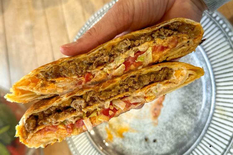 Homemade Crunchwrap Supreme