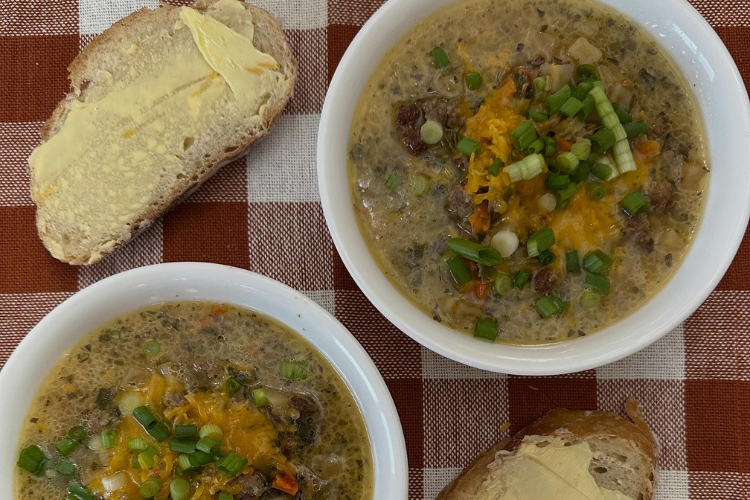 Pork Sausage & Potato Soup