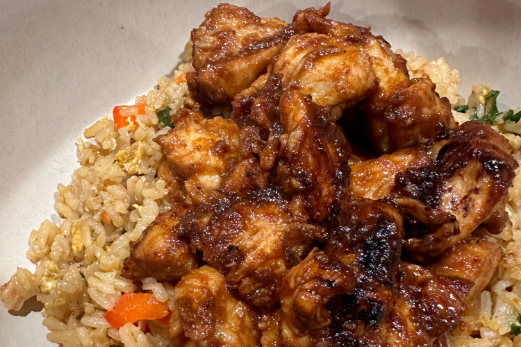 Teriyaki Chicken with Fried Rice