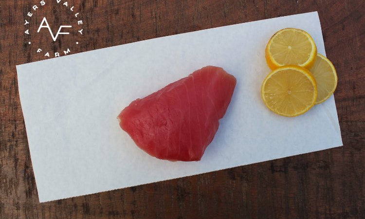 Ayers Valley Farm - Ahi Yellowfin Tuna Steaks - 1 x 6 oz | pkg (RAW)