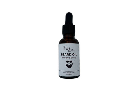 Beard Oil (Citrus & Spice - Cinnamon, Sweet Orange, Lime) - 1 fl