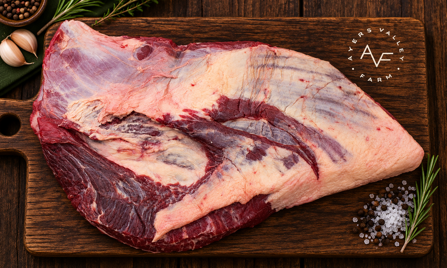 Ayers Valley Farm - Beef Brisket - 6 lb / pkg