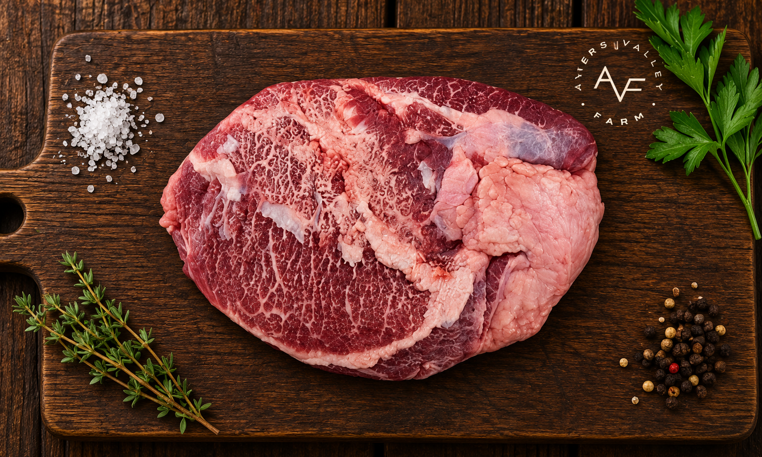 Ayers Valley Farm - Beef Cheek Meat - 12 oz / pkg