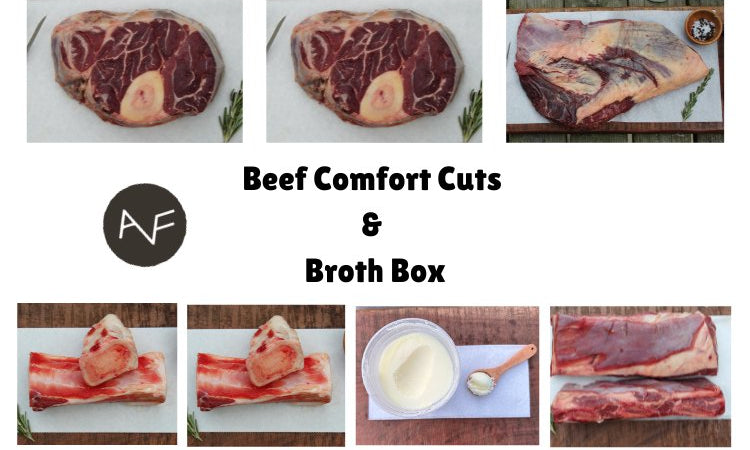 Ayers Valley Farm - Beef Comfort Cuts & Broth Box - 15 lbs