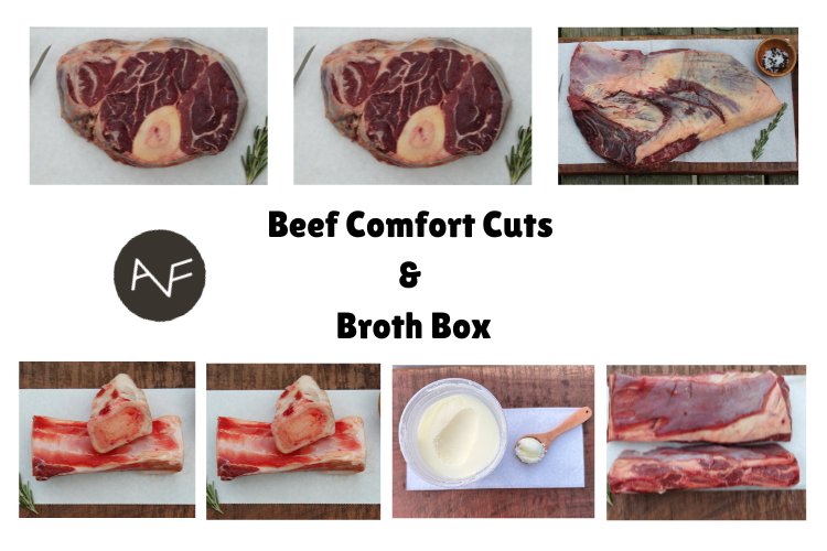 Ayers Valley Farm - Beef Comfort Cuts & Broth Box - 15 lbs