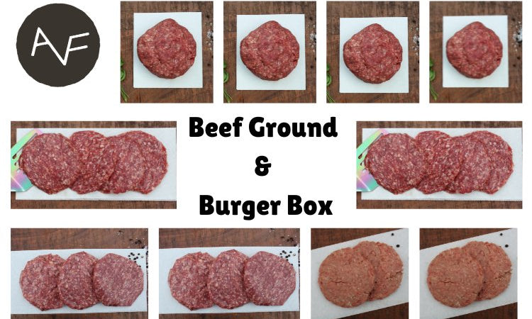 Ayers Valley Farm - Beef Ground & Burger Box - 9 lbs
