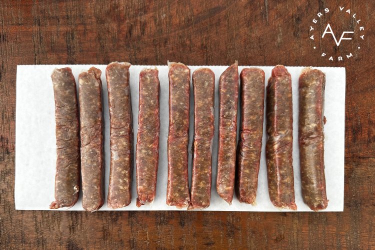 Ayers Valley Farm - Beef Yards Sausage Links (Breakfast) - 12 oz / pkg