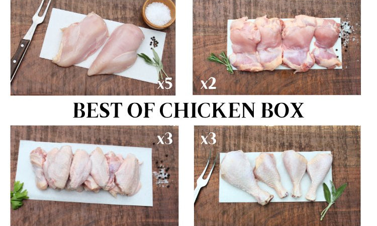 Ayers Valley Farm - Best of Chicken Box - 13 lbs