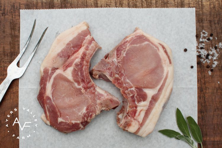 Ayers Valley Farm - Bone-In Pork Chops - 1 lb / pkg