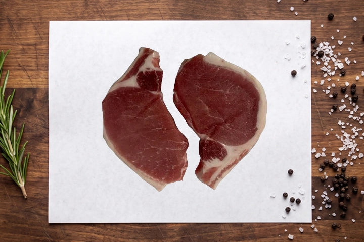 Ayers Valley Farm - Fan Favorite: Boneless Pork Chops - 2 x 6 oz chops