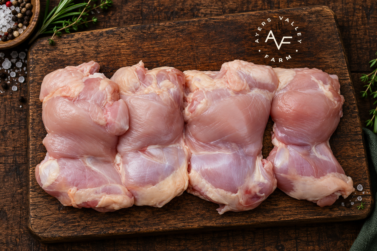 Ayers Valley Farm - Boneless Skinless Chicken Thighs