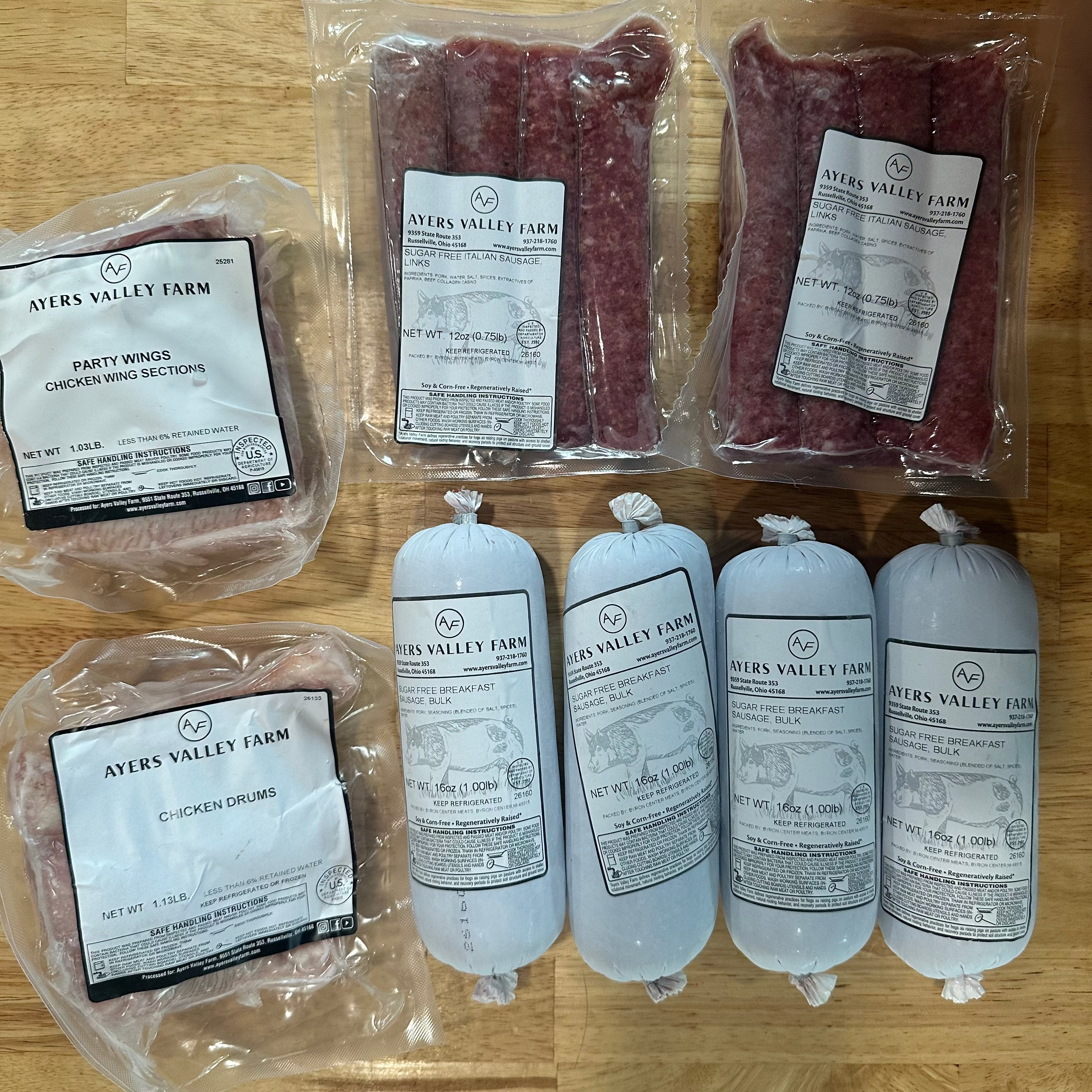 Ayers Valley Farm - Breakfast & Game Day Staples Box