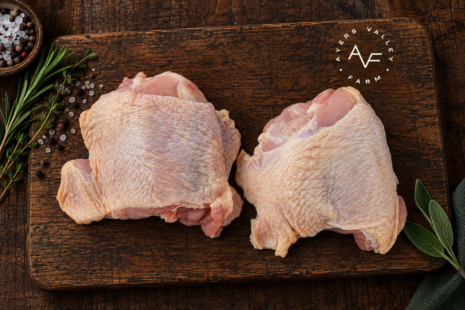 Ayers Valley Farm - Bone-In Chicken Thighs