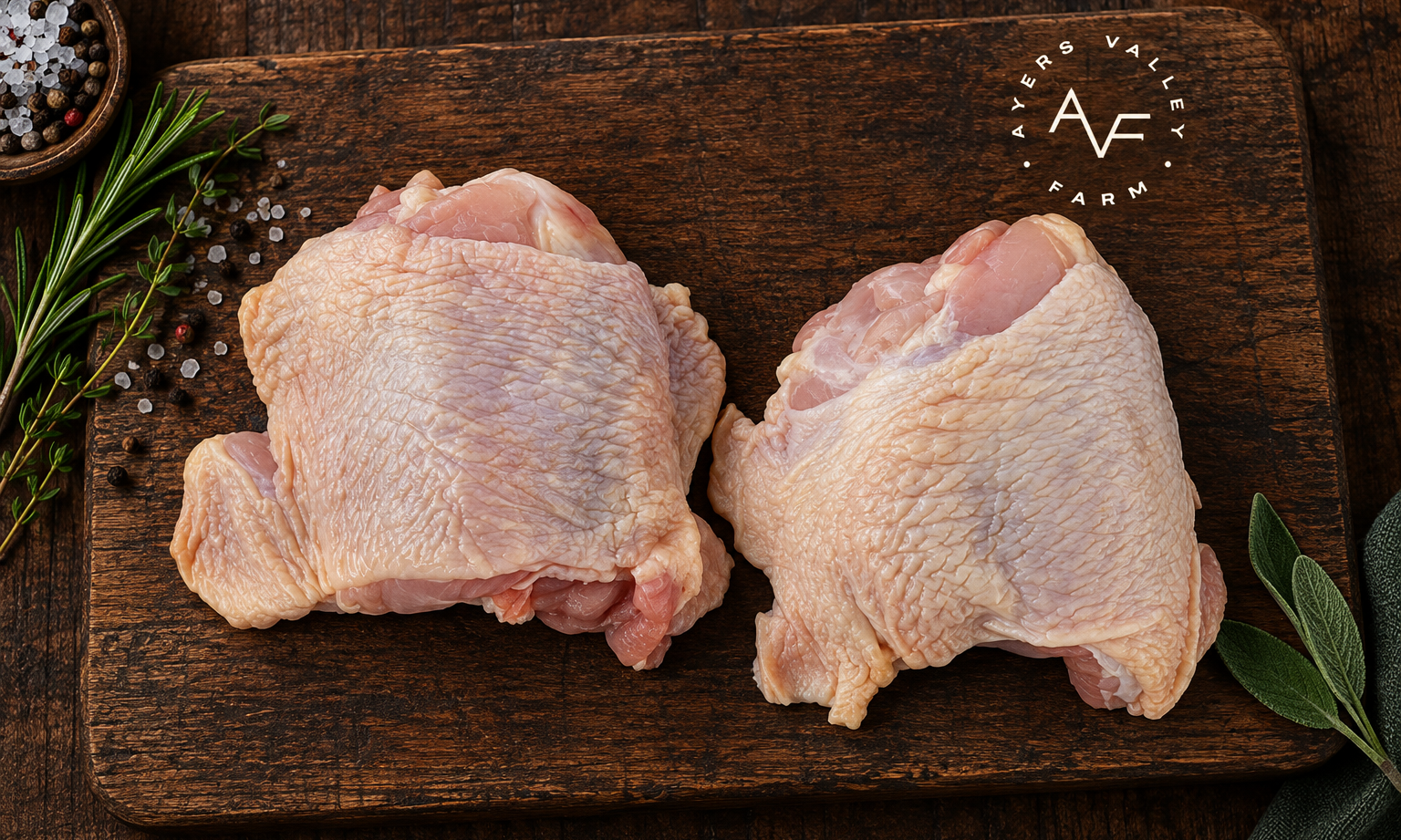 Ayers Valley Farm - Bone-In Chicken Thighs