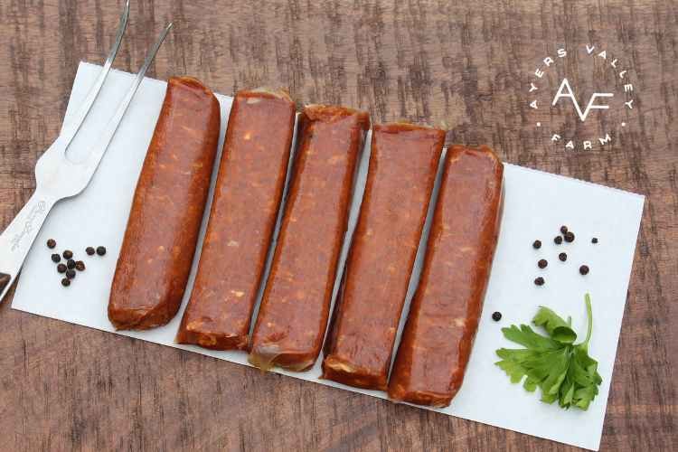 Ayers Valley Farm - Chicken Bratwurst (Chorizo, Sugar Free) - 10 x 3.2 oz links