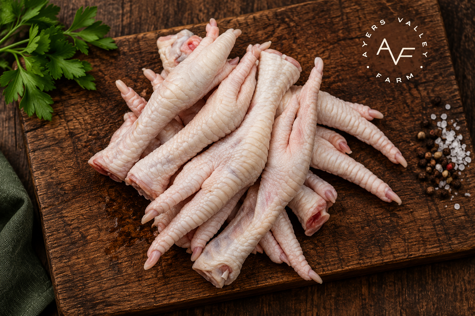Ayers Valley Farm - Chicken Feet - 1 lb / pkg