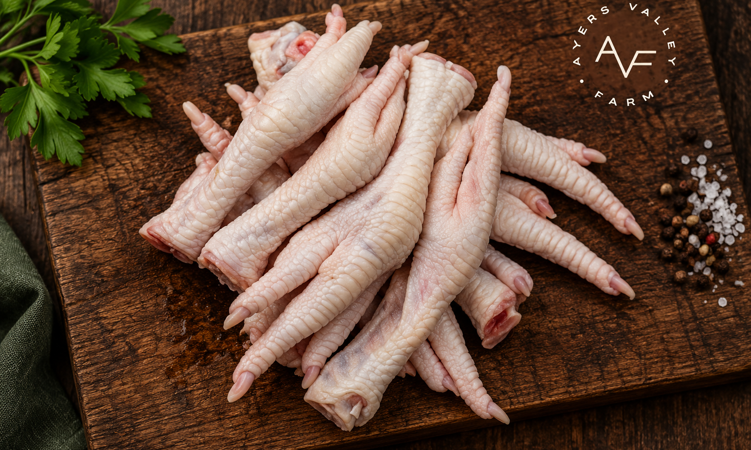 Ayers Valley Farm - Chicken Feet - 1 lb / pkg