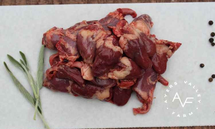Ayers Valley Farm - Chicken Hearts - 2 x 1.5 lb packs