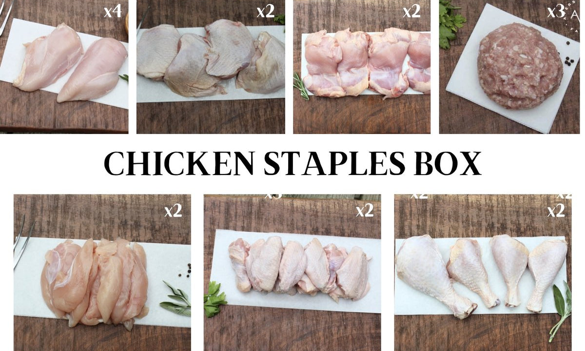 Ayers Valley Farm - Chicken Staples Box - 18 lbs
