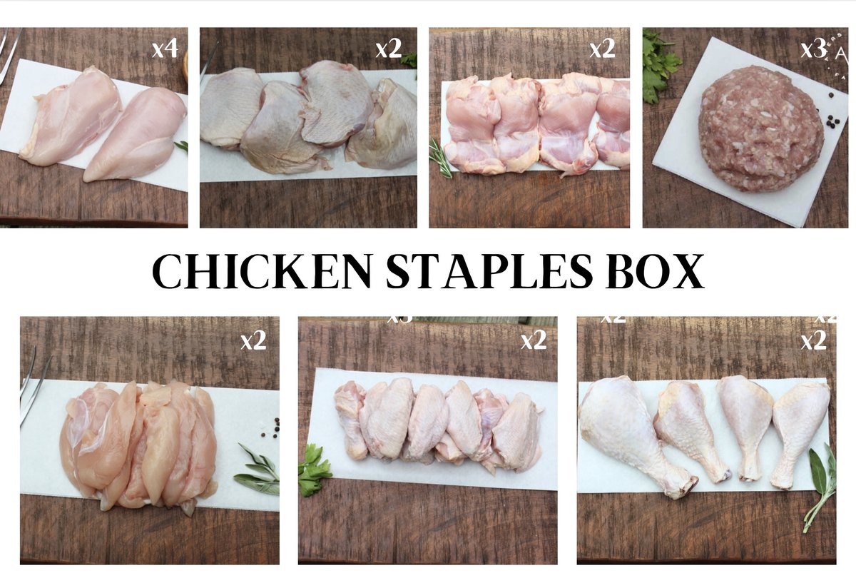 Ayers Valley Farm - Chicken Staples Box - 18 lbs