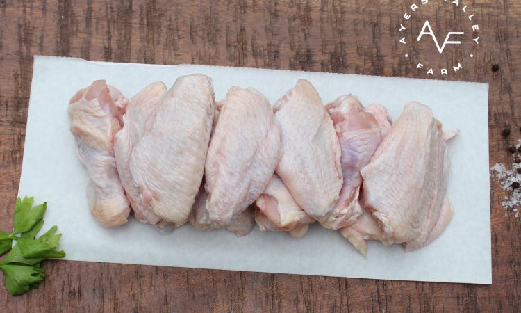 Ayers Valley Farm - 2 Chicken Wings (Party Style) - 2 x 1 lb packs