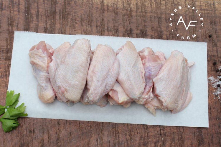 Ayers Valley Farm - 2 Chicken Wings (Party Style) - 2 x 1 lb packs