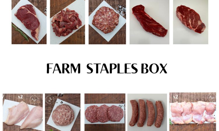 Ayers Valley Farm - Farm Staples Box - 14 lbs