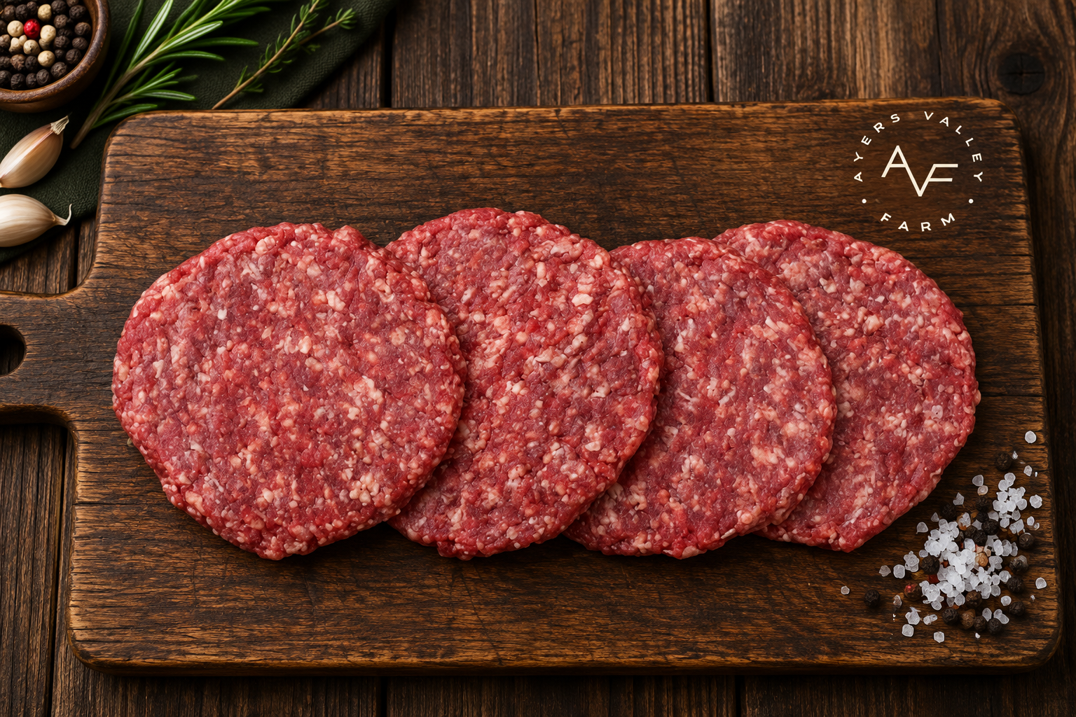 Ayers Valley Farm - Ground Beef Patties