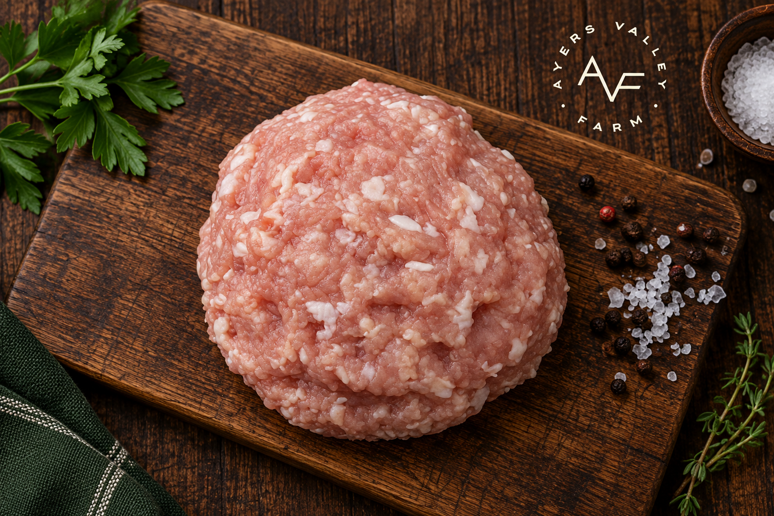 Ayers Valley Farm - Ground Chicken - 1 lb / pkg