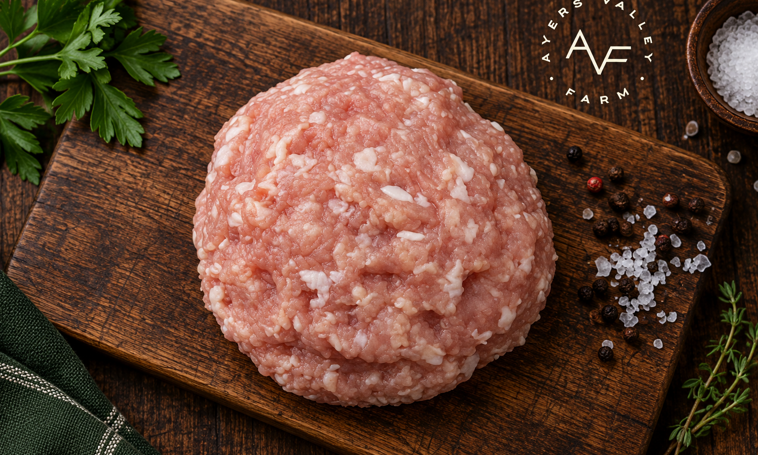 Ayers Valley Farm - Ground Chicken - 1 lb / pkg