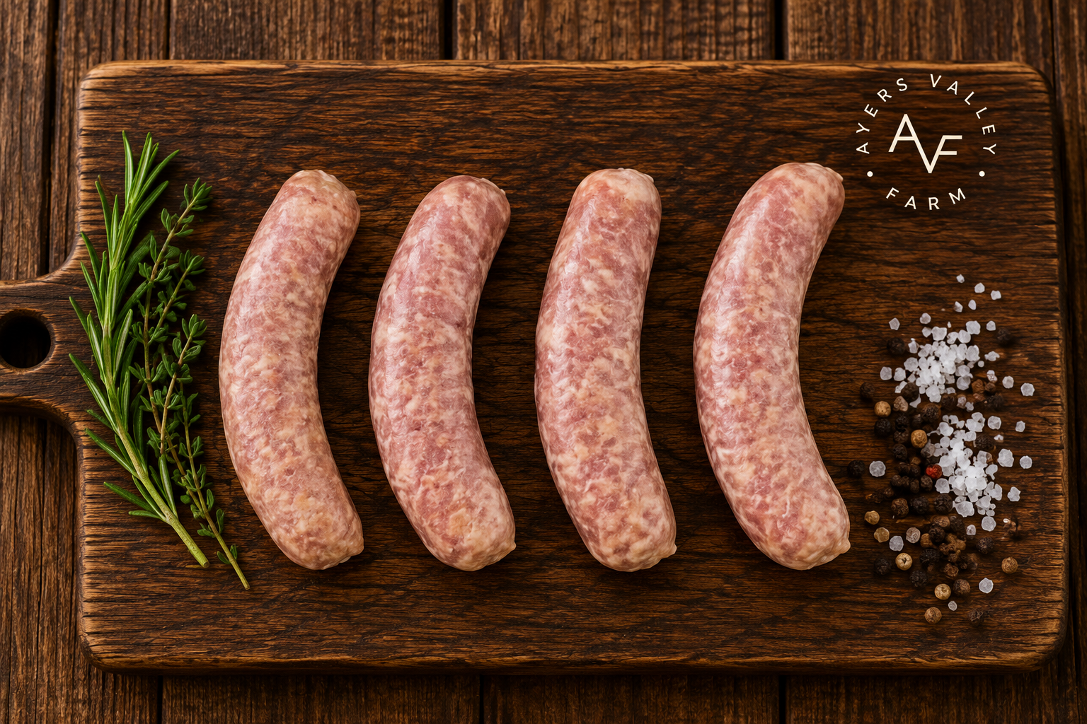 Ayers Valley Farm - Ground Pork Bratwurst