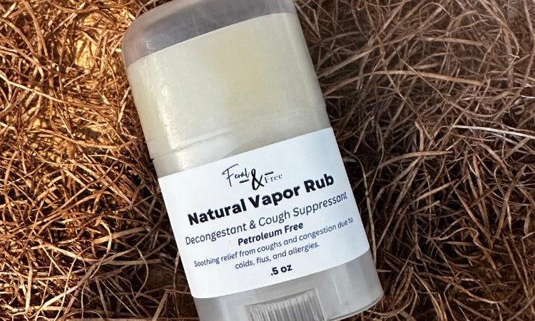 Ayers Valley Farm - Natural Vapor Rub Stick (Petroleum Free) - .5 oz