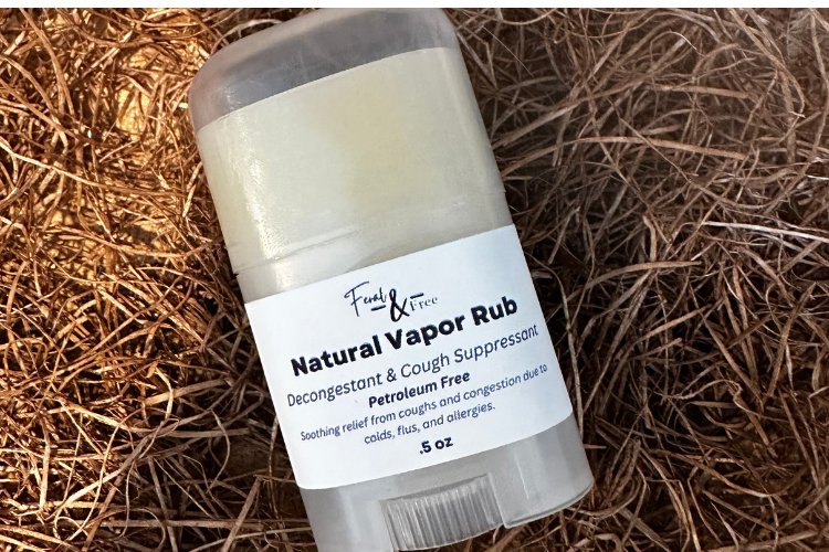 Ayers Valley Farm - Natural Vapor Rub Stick (Petroleum Free) - .5 oz