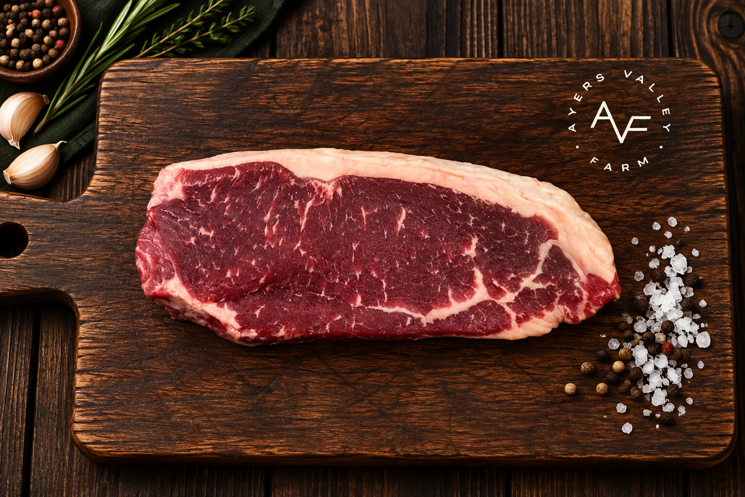 Ayers Valley Farm - Beef New York Strip Steak