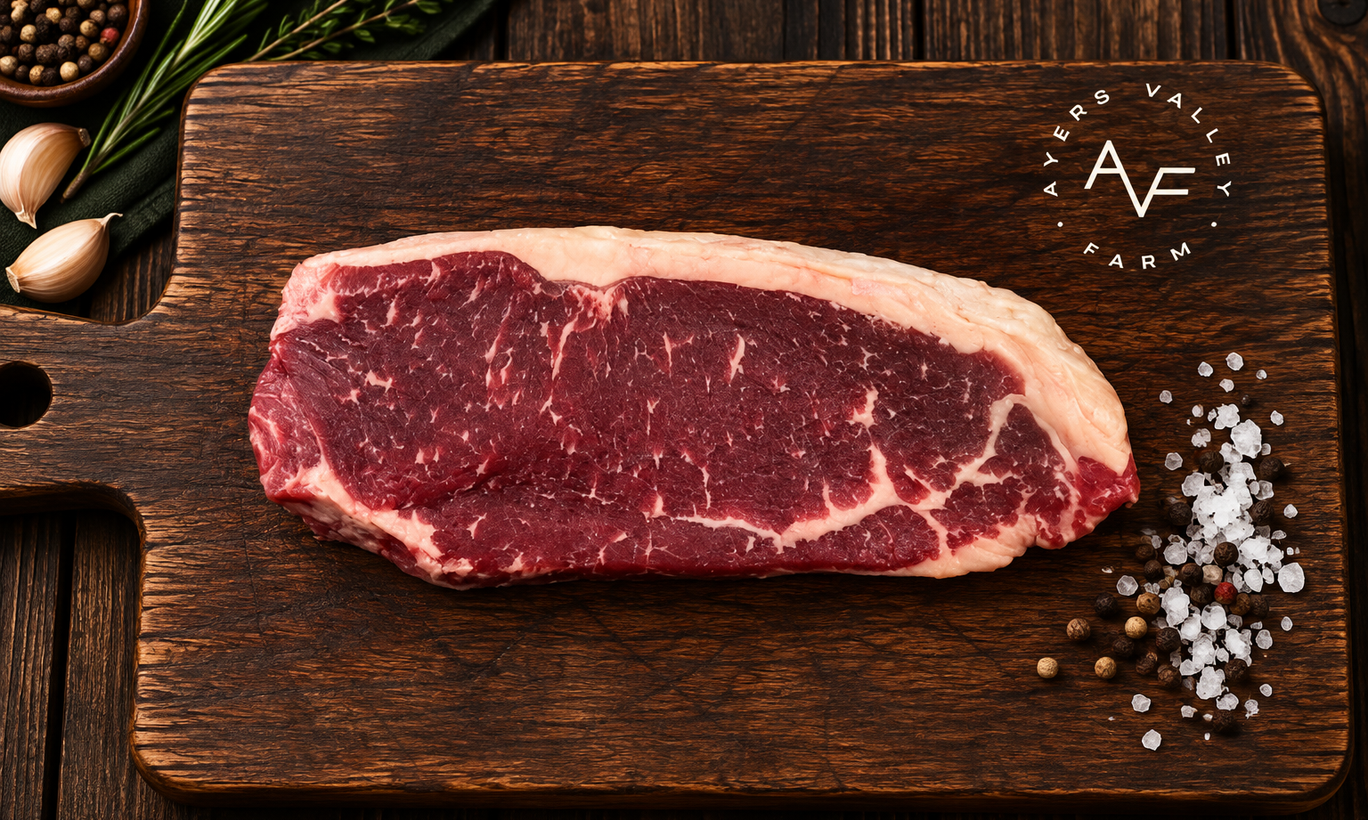 Ayers Valley Farm - Beef New York Strip Steak