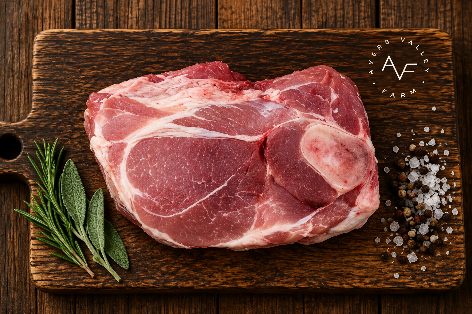 Ayers Valley Farm - Pork Boneless Shoulder Roast