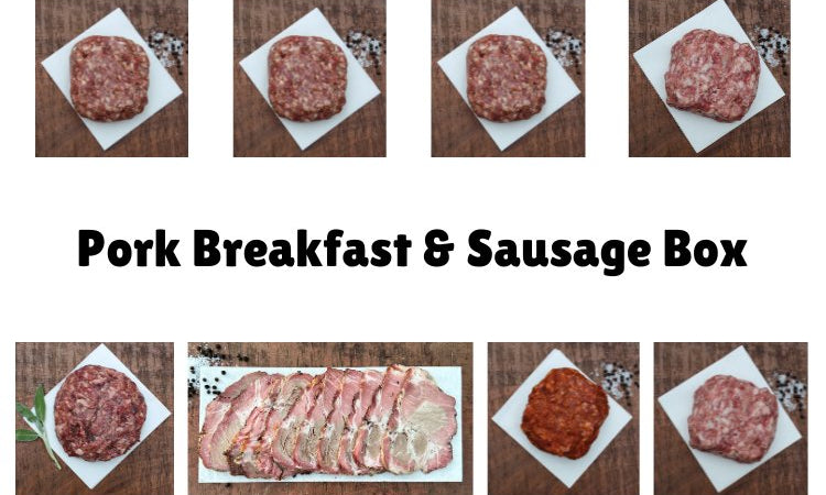 Ayers Valley Farm - Pork Breakfast & Sausage Box - 8 lbs