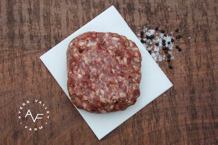 Ayers Valley Farm - 2 Pork Breakfast Sausage (Sugar Free) - 1 lb / pkg
