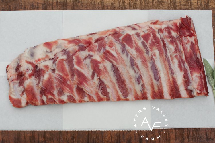 Ayers Valley Farm - Pork Spare Ribs - 1.6 lb / pkg