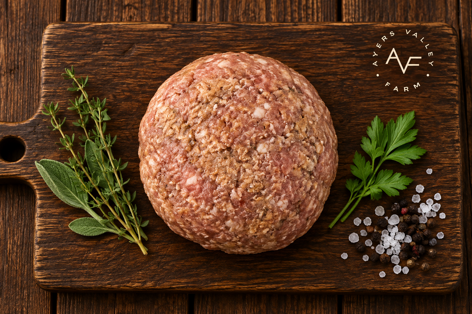 Ayers Valley Farm - Pork Spicy Sausage (Sugar Free)