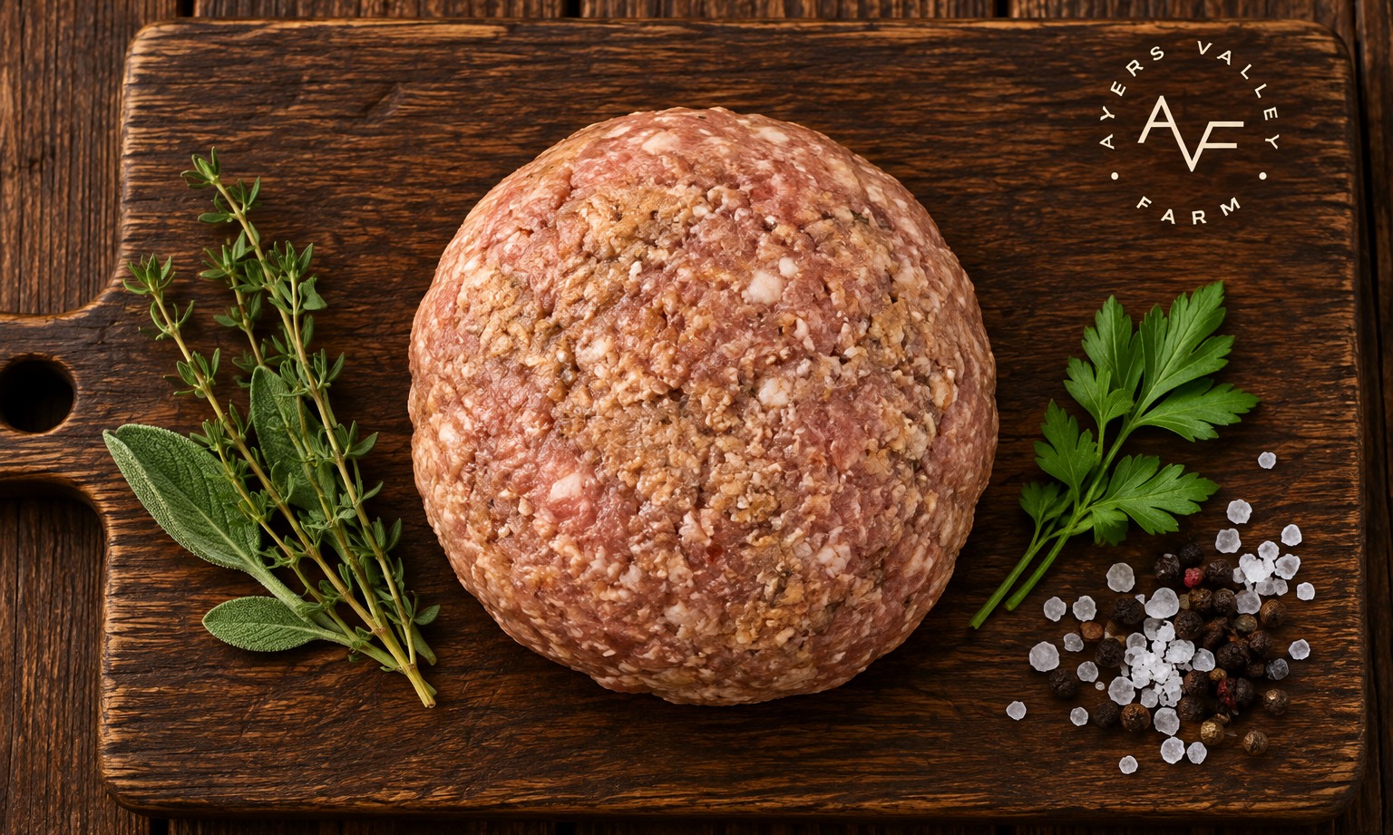 Ayers Valley Farm - Pork Spicy Sausage (Sugar Free)