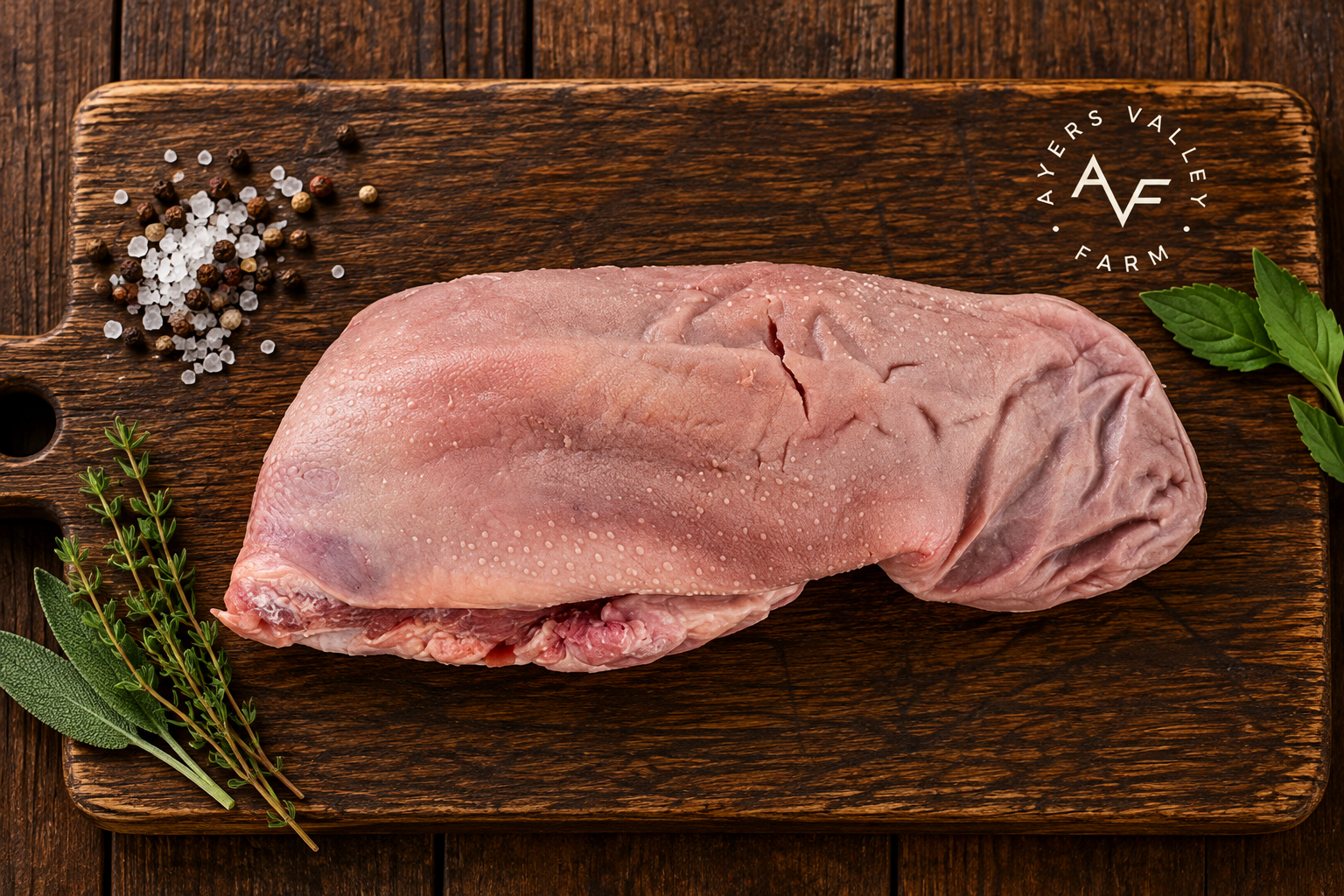 Ayers Valley Farm - Pork Tongue - 14 oz / pkg
