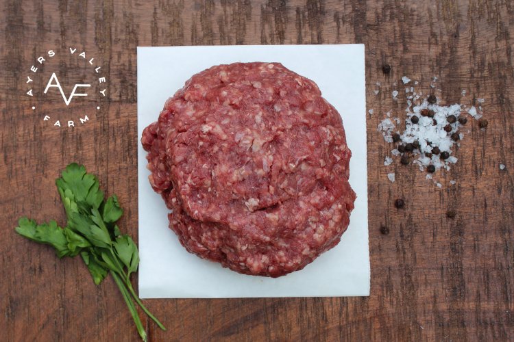 Ayers Valley Farm - Primal Ground Beef - 1 lb / pkg
