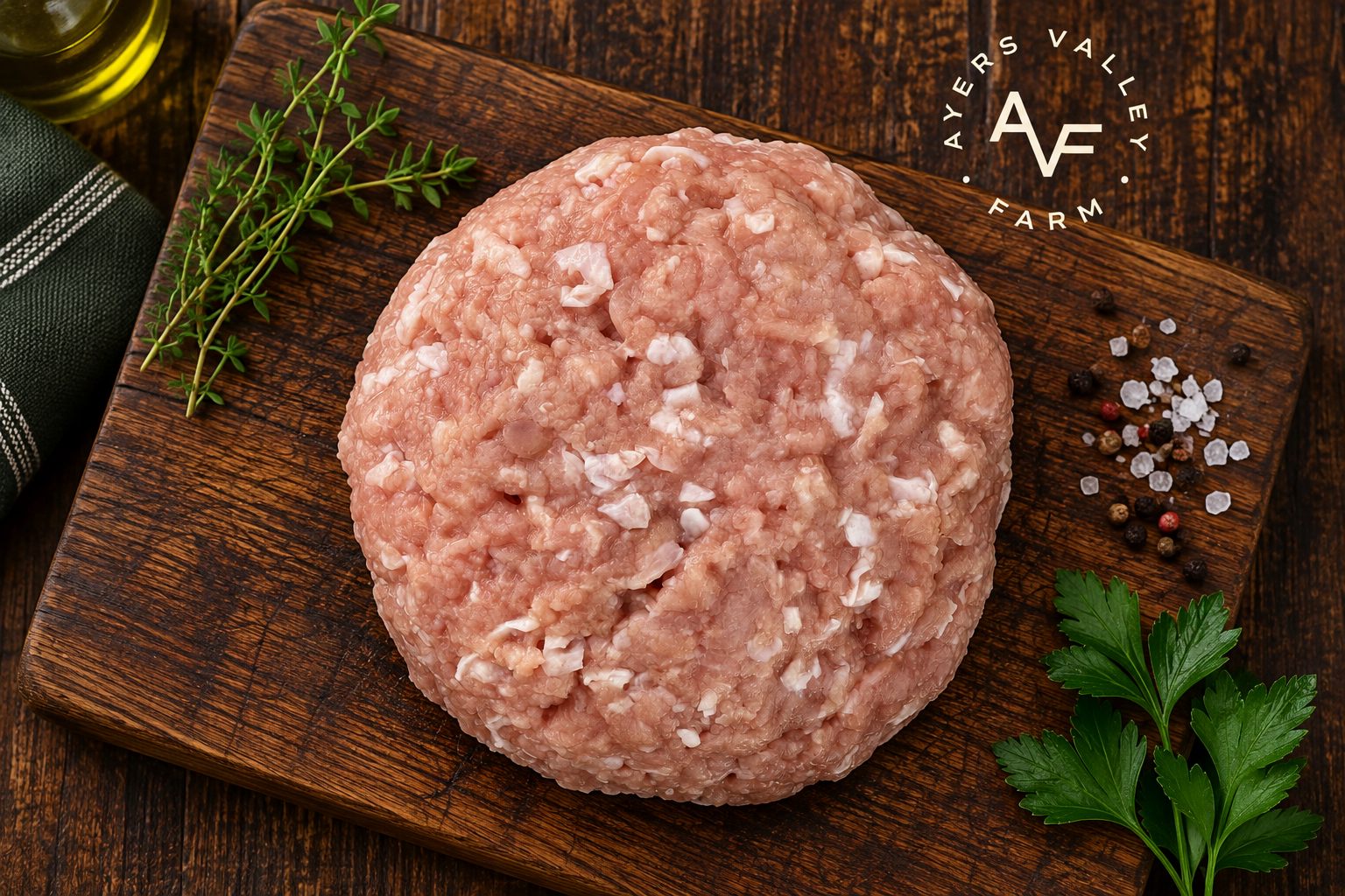 Ayers Valley Farm - Primal Ground Chicken - 1 lb / pkg