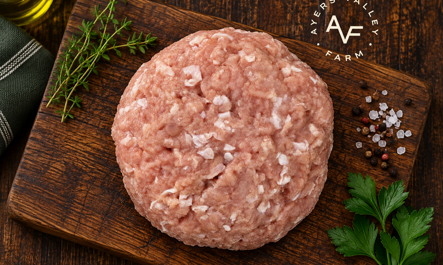 Ayers Valley Farm - Primal Ground Chicken - 1 lb / pkg