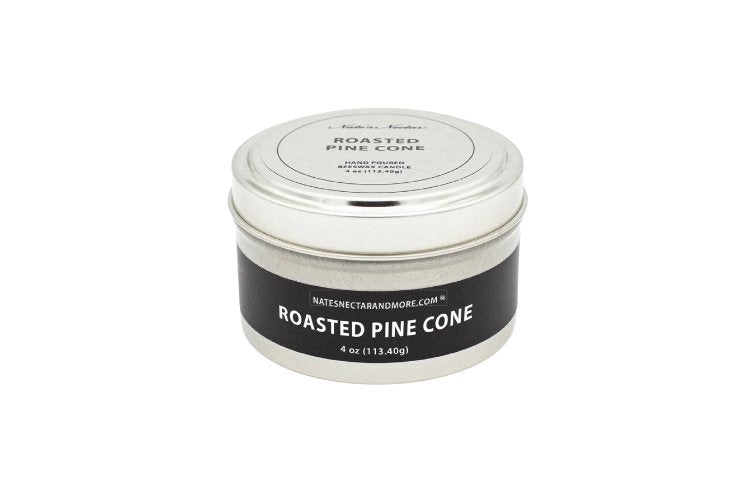 Ayers Valley Farm - Roasted Pine Cone Beeswax Candle - 6.5 oz / pkg