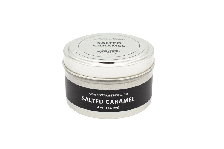 Ayers Valley Farm - Salted Caramel Beeswax Candle - 6.5 oz / pkg